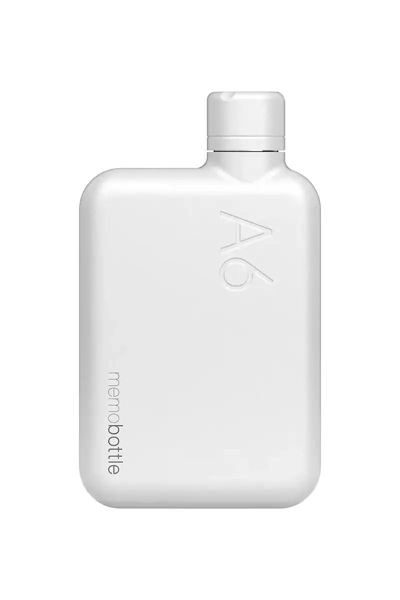 bottiglia d'acqua Stainless Steel A6 500 ml Bianco