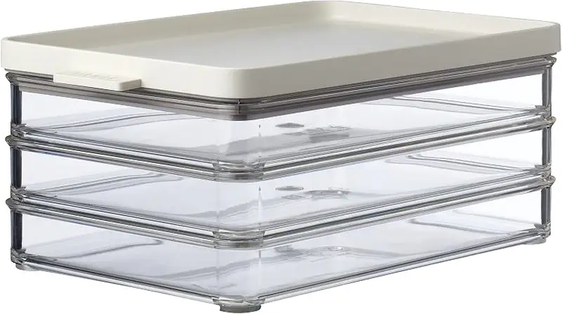 Omnia contenitore per alimenti da conservare in frigorifero colore Nordic bianco