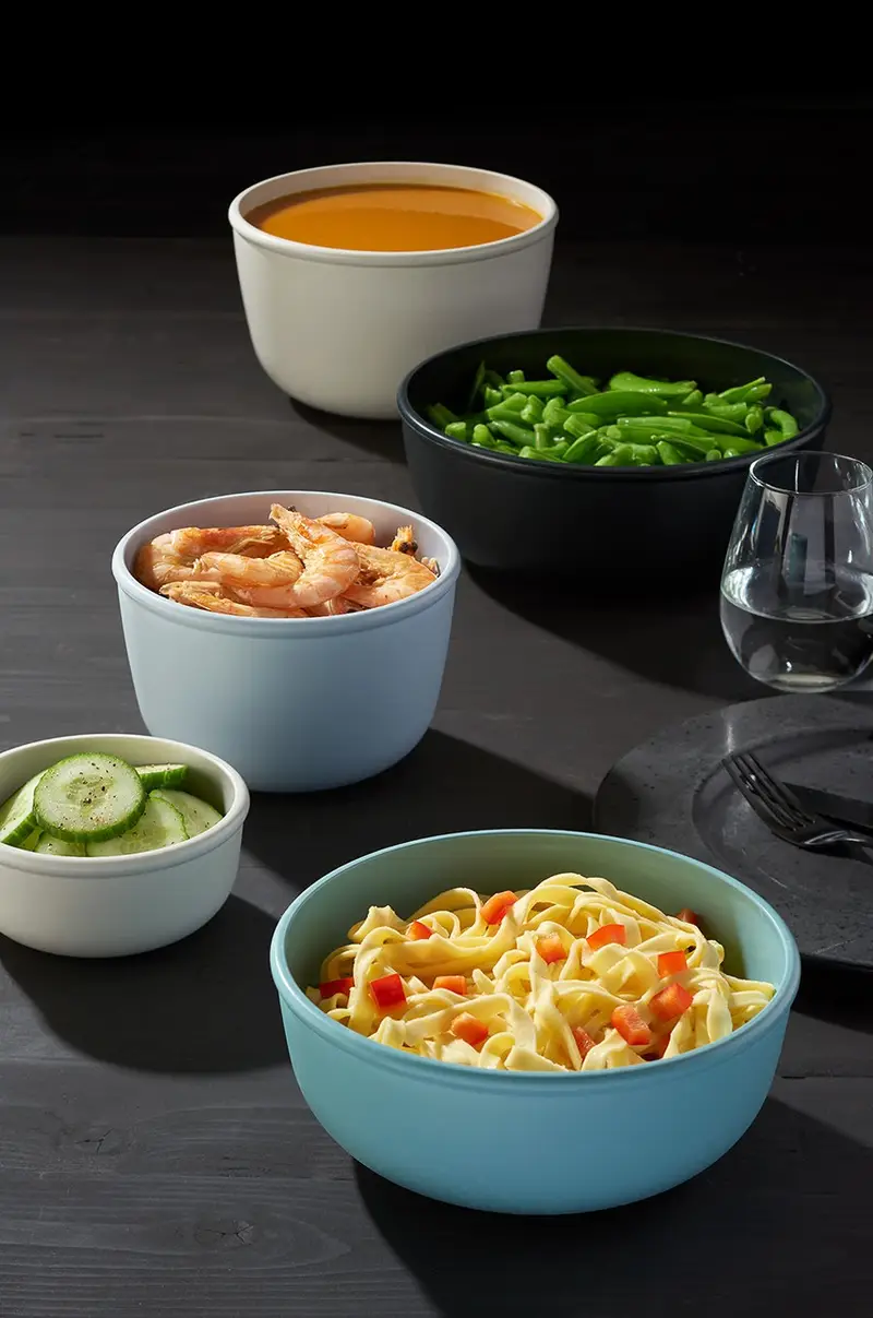 set ciotole (4-pack) Blu miniatura 2