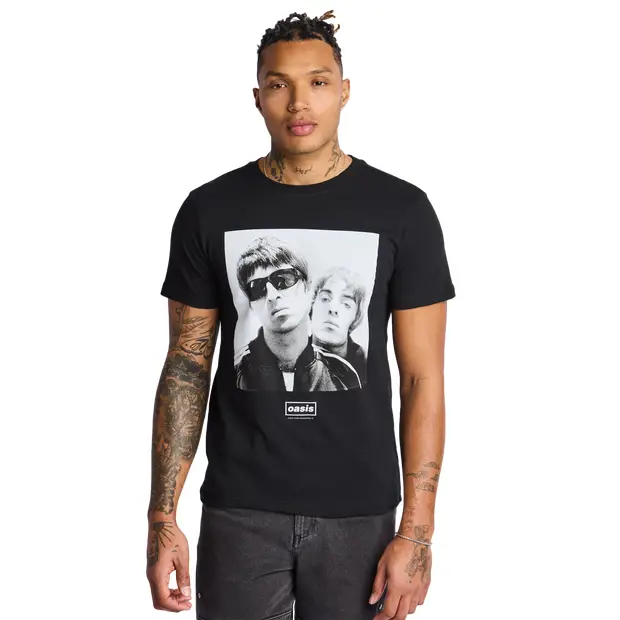 Oasis male Magliette - Nero - Jersey di cotone - Foot Locker Black