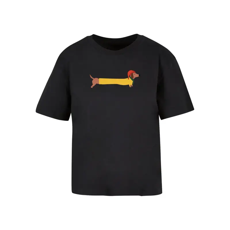 T-shirt da donna Merchcode Christmas Dog