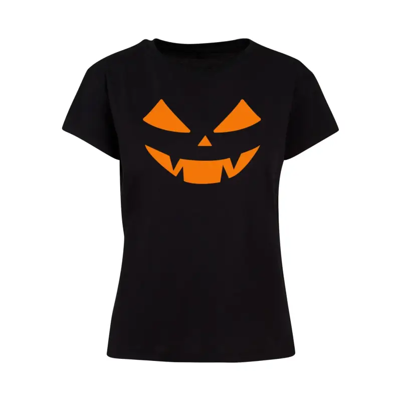 T-shirt da donna Merchcode Halloween - Pumpkin Face