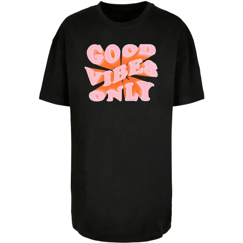 T-shirt oversize da donna Merchcode Summer - Good Vibes Only