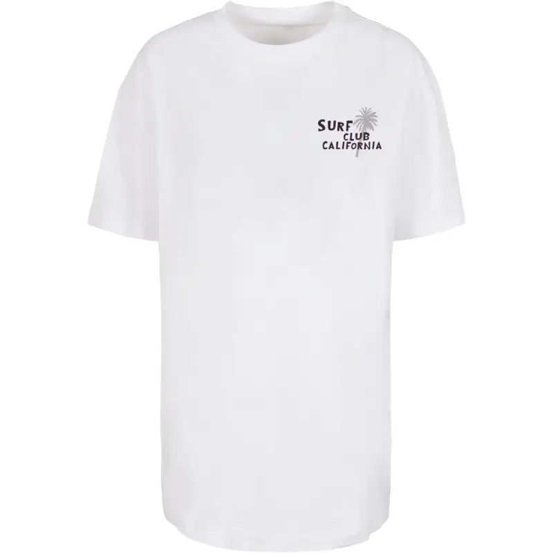 T-shirt oversize da donna Merchcode Surf Club California