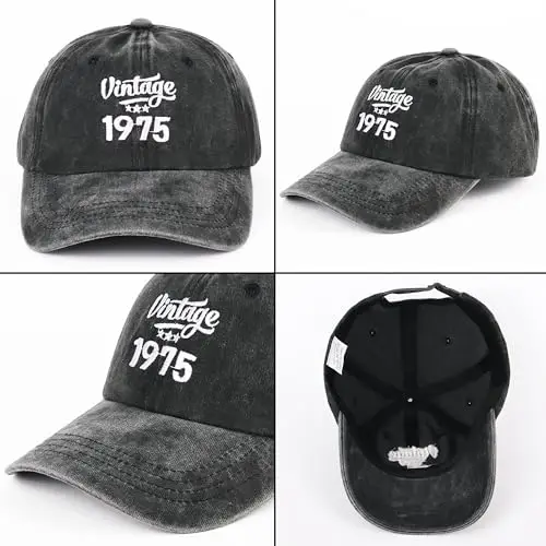 Merclix 70 Anni Compleanno Uomo Cappello Baseball Uomo con Visiera Regalo Uomo Compleanno 70 Anni Regalo Uomo 70 Anni miniatura 2