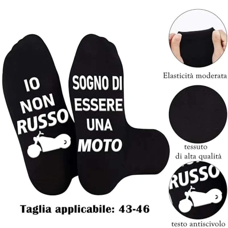 Merclix Regalo Calzini per Lui 43-46 Regali per Lui Fidanzato Regali di Natale per Lui Regalo Fidanzato Compleanno Regalo per Lui Fidanzato Anniversario Regalo Marito Natale San Valentino per Lui miniatura 2