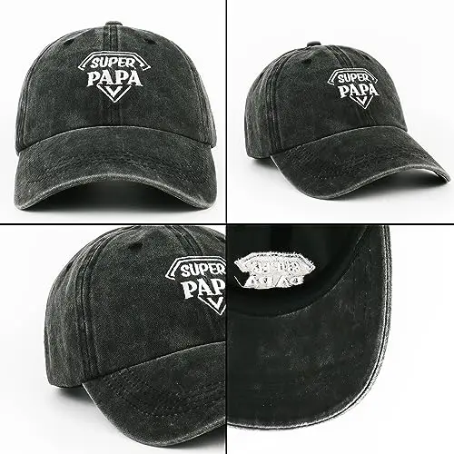 Merclix Regalo papà Compleanno Utile Cappello Baseball Uomo con Visieraregali per papà Regalo Papa Natale Idee Regalo miniatura 2