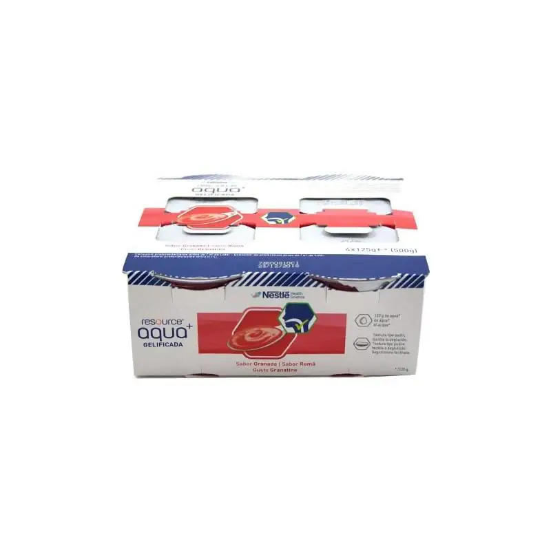 Nestlé Resource Acqua Gelificata Melograno 4 x 125 gr