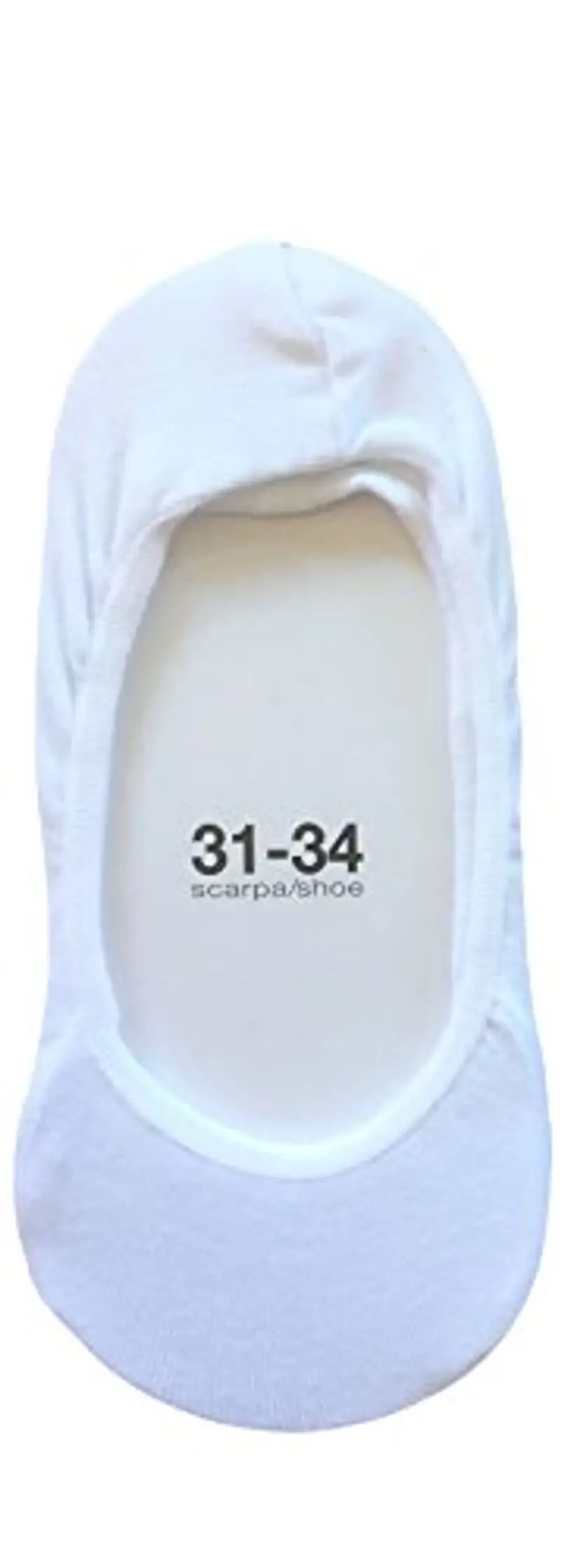 MERITEX MINICALZA SALVAPIEDE INVISIBILE KIDS - BAMBINO/BAMBINA COTONE ELASTICIZZATO - CONFEZIONE DA 3 PAIA - PRODOTTO CERTIFICATO Oeko-Tex - Disponibile nei colori Bianco e Blu miniatura 2