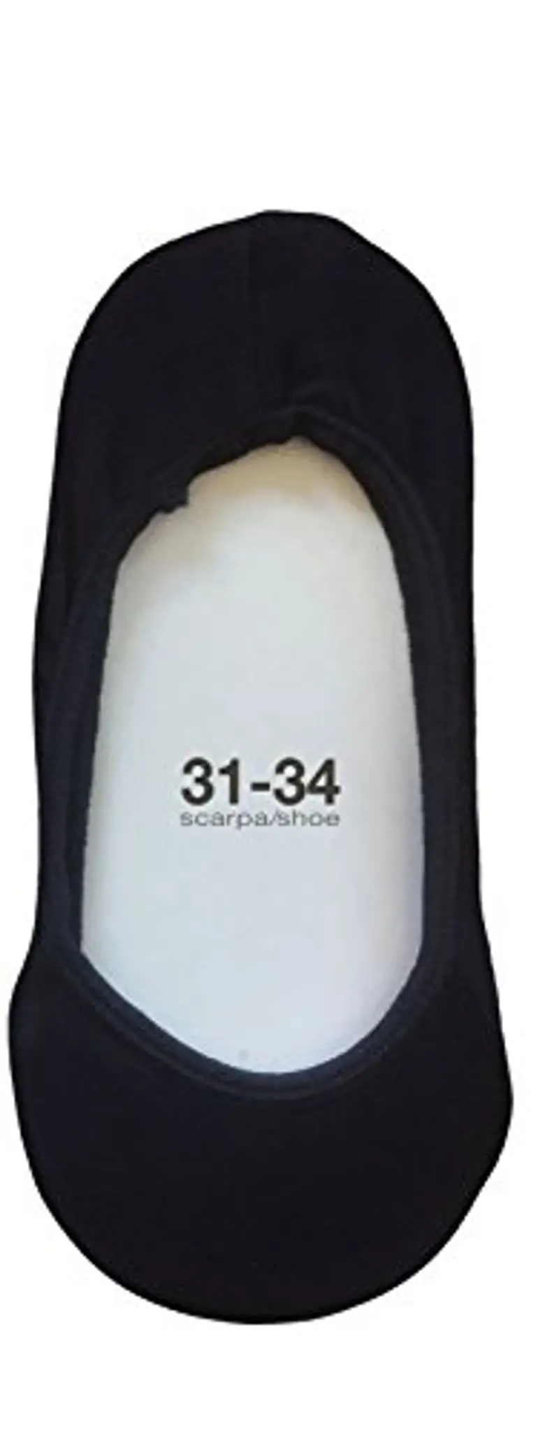 MERITEX MINICALZA SALVAPIEDE INVISIBILE KIDS - BAMBINO/BAMBINA COTONE ELASTICIZZATO - CONFEZIONE DA 3 PAIA - PRODOTTO CERTIFICATO Oeko-Tex - Disponibile nei colori Bianco e Blu miniatura 2