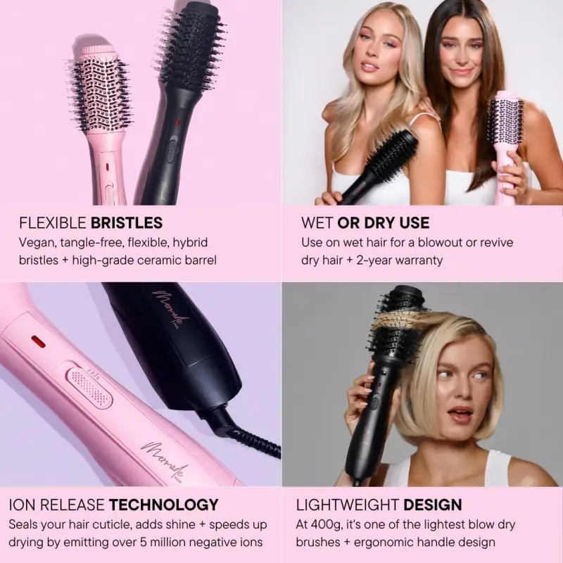 Hair Tools Blow Dry Brush - Spazzole per capelli miniatura 4