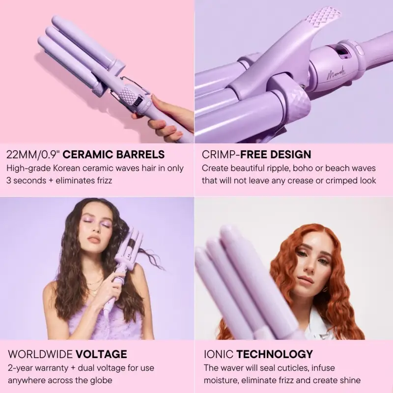 Hair Tools Cutie Waver 22mm - Piastra capelli miniatura 4