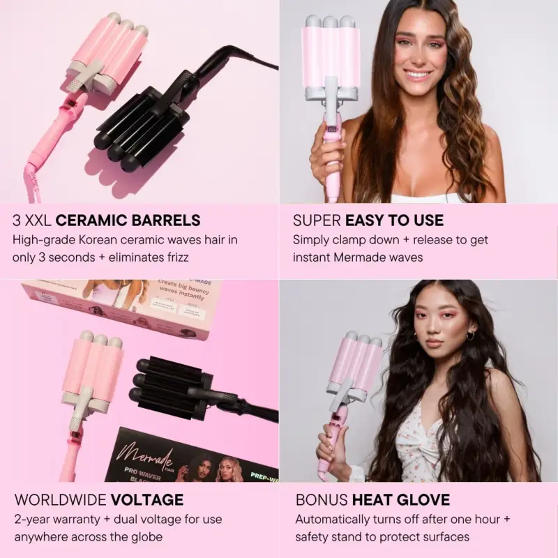 Hair Tools PRO Waver 32mm - Piastra capelli miniatura 4