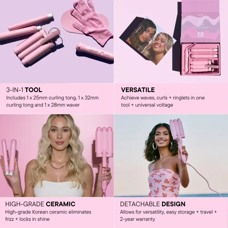 Hair Tools Style Wand - Piastra capelli miniatura 4