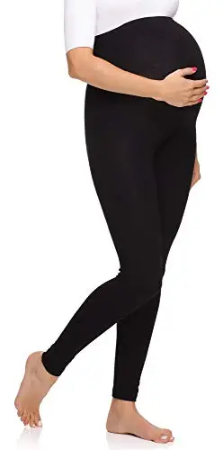 Merry Style Leggings Donna Nero 2970406 miniatura 3