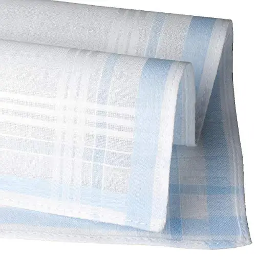 Merrysquare - Fazzoletti da Donna - 100% Cotone - 29x29cm – Modello LOUISE miniatura 3