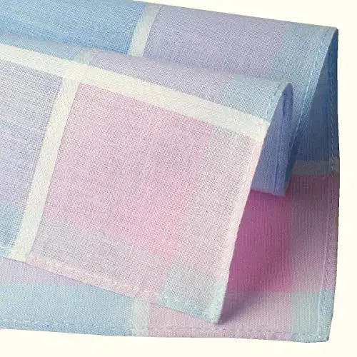 Merrysquare - Fazzoletti da Donna - 100% Cotone - 29x29cm miniatura 3