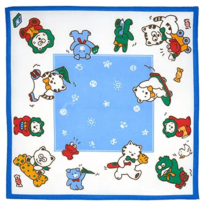 Merrysquare - Fazzoletti per Bambini - 6 Pezzi -100% Cotone - Misura Piccola 27 x 27 cm miniatura 2