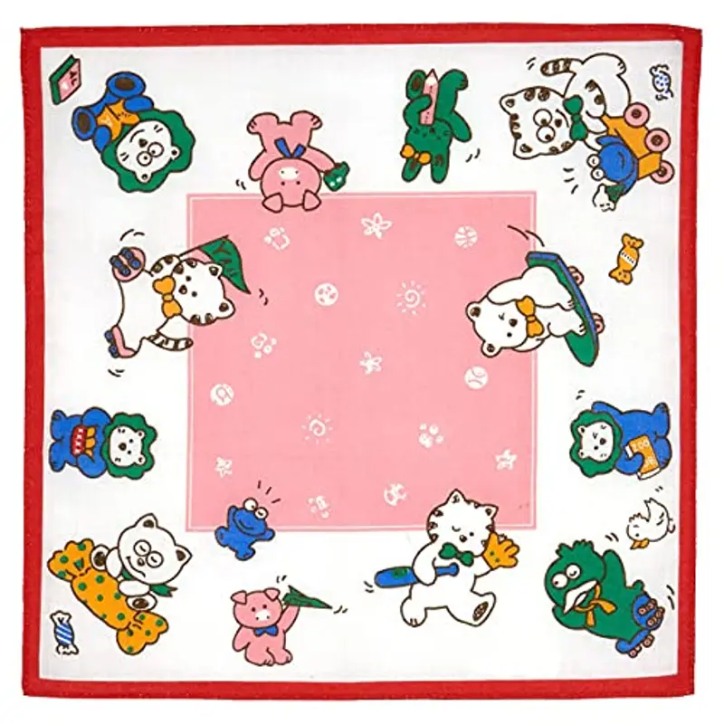 Merrysquare - Fazzoletti per Bambini - 6 Pezzi -100% Cotone - Misura Piccola 27 x 27 cm miniatura 3