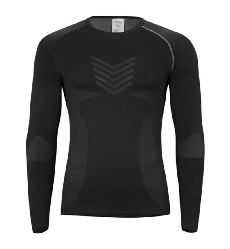 Anvik LS - maglietta tecnica - uomo Black