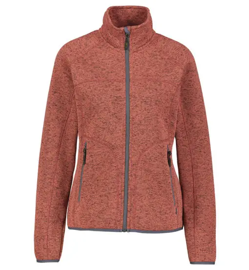 Ballerup W - felpa in pile - donna Red