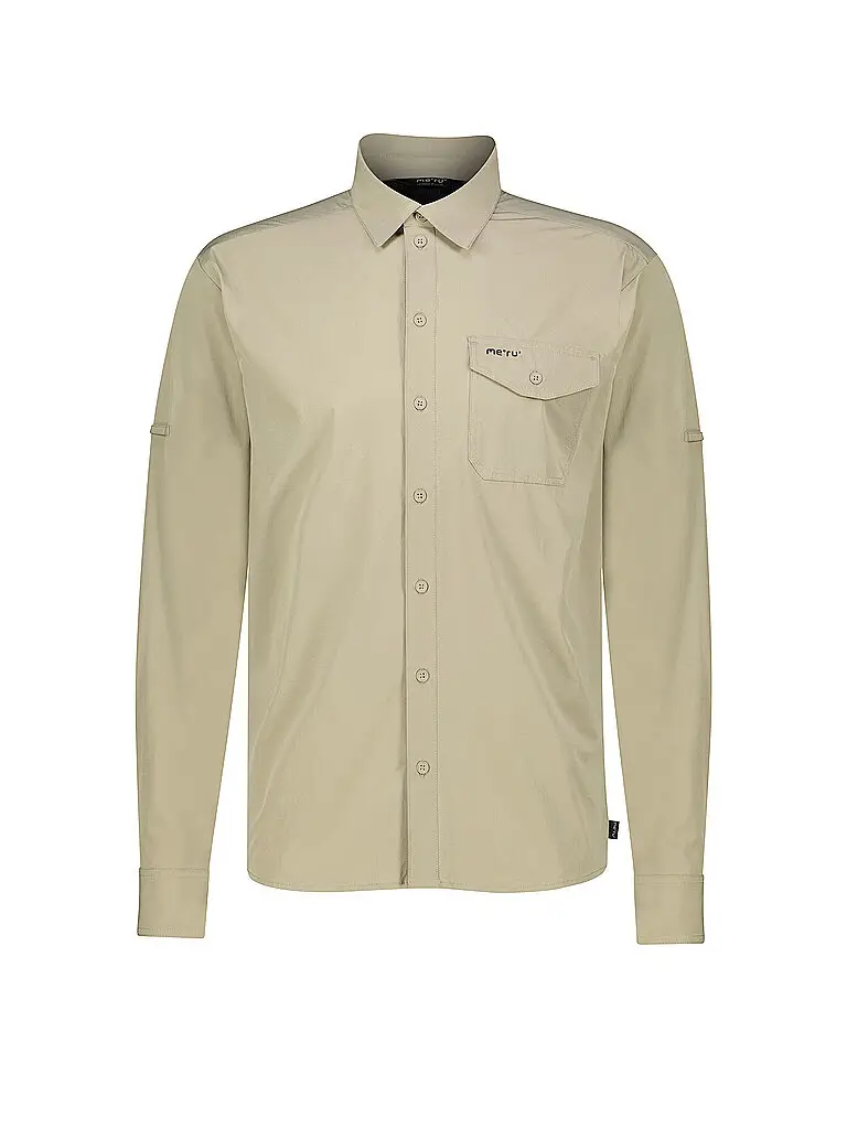 Camicia da trekking da uomo Lahan marrone chiaro | S