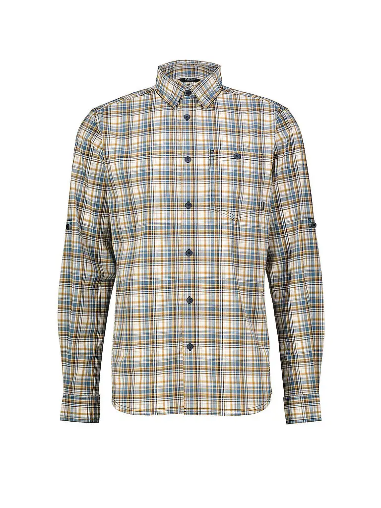 Camicia outdoor da uomo Peania marrone | S
