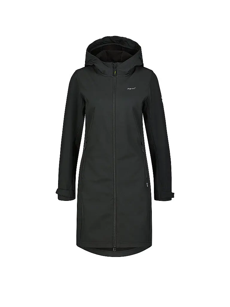 Cappotto softshell invernale da donna Touloluse con cappuccio nero | 34