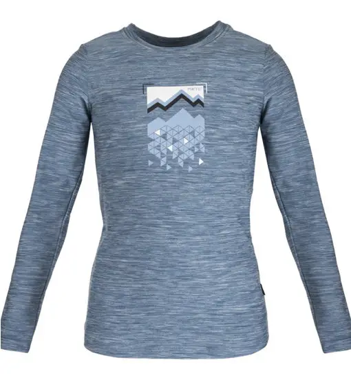 Carlton L/S Jr - maglia manica lunga - ragazza Blue