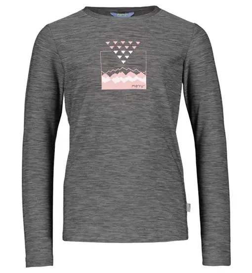 Carlton L/S Jr - maglia manica lunga - ragazza Grey