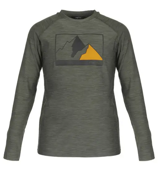 Carlton L/S Jr - maglia manica lunga - ragazzo Green