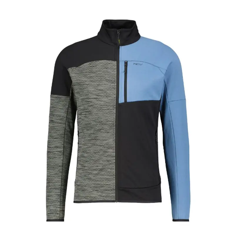 Fleece Busselton Nero Blu Shadow Uomo XL