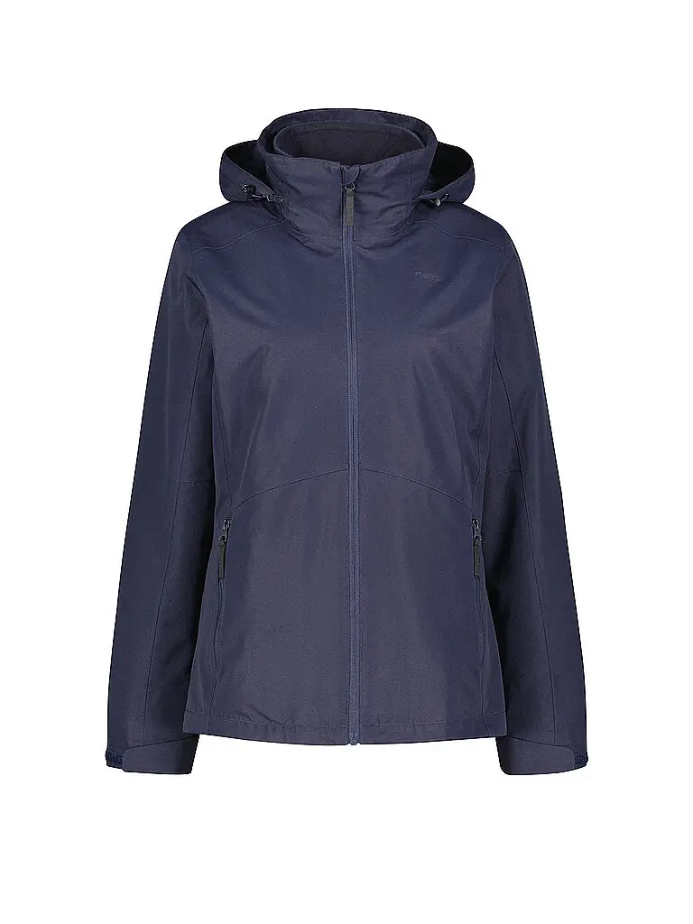 Giacca da trekking da donna Bedford 2in1 con cappuccio blu | 34