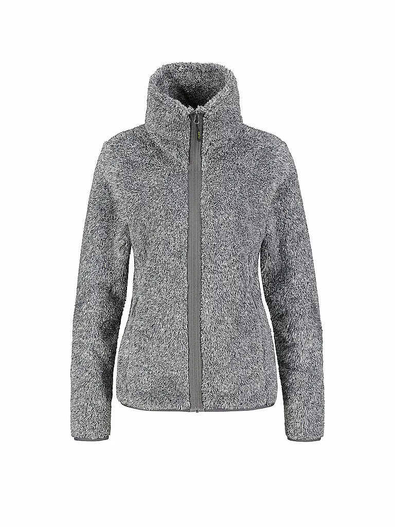 Giacca in pile da donna Narbone TT Teddy grigio | 38