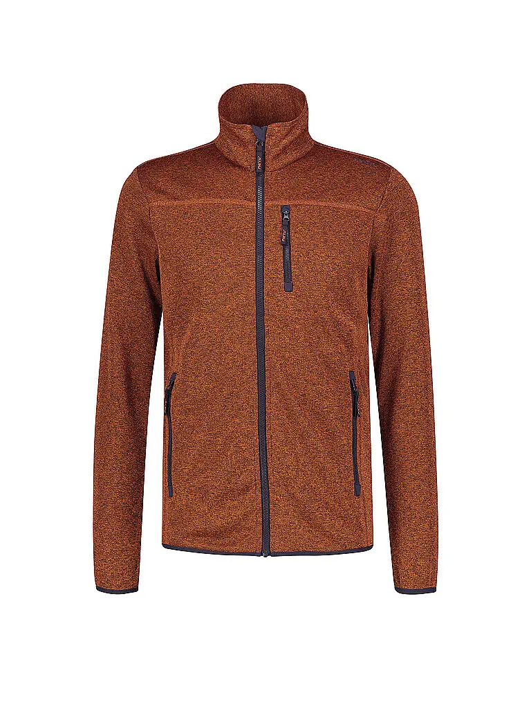 Giacca in pile da uomo Cusco corallo | 48