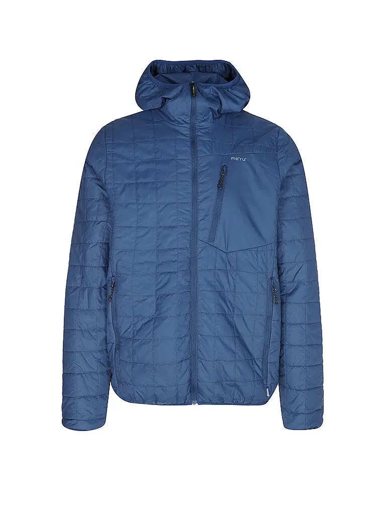 Giacca isolante da uomo Naknek con cappuccio blu | XXXL