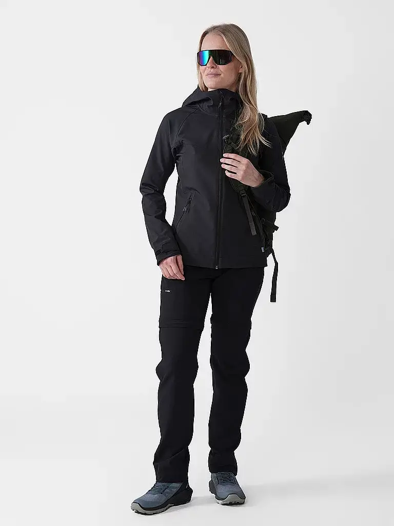 Giacca softshell da donna Nancy nero | 42 miniatura 2
