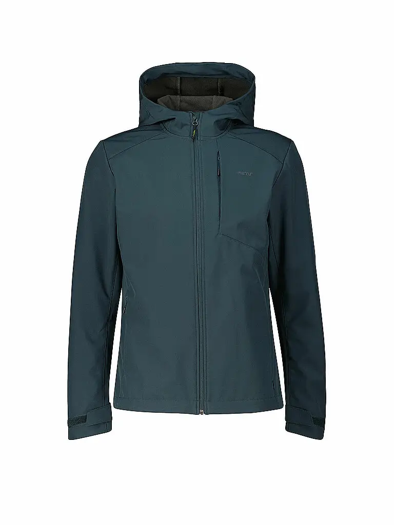 Giacca softshell da uomo con cappuccio Toulouse verde scuro | S