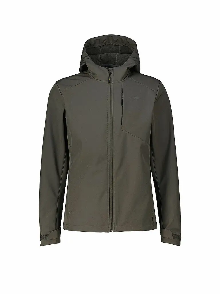 Giacca softshell da uomo Toulouse con cappuccio grigio | S