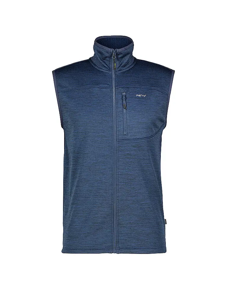 Gilet in pile da uomo Caen blu | M