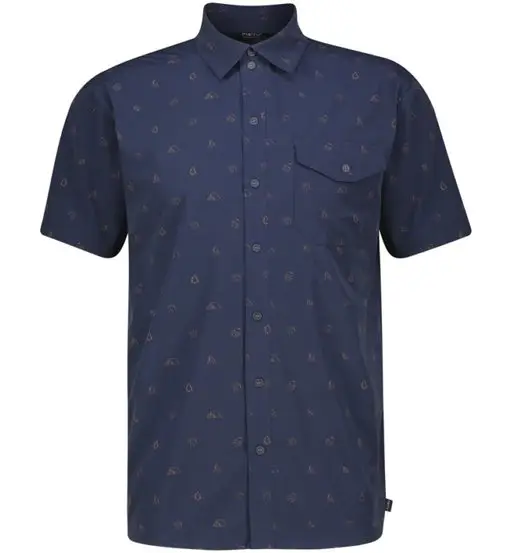 Lahan P SS - camicia a maniche corte - uomo Blue