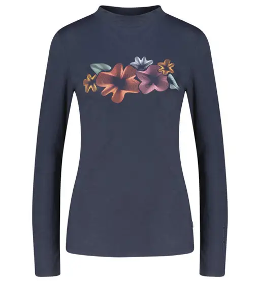 Lidköping W - maglia manica lunga - donna Blue