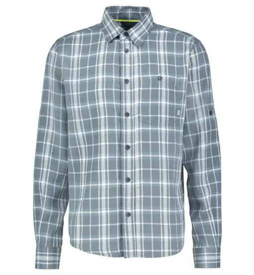 Lund M - camicia maniche lunghe - uomo Grey