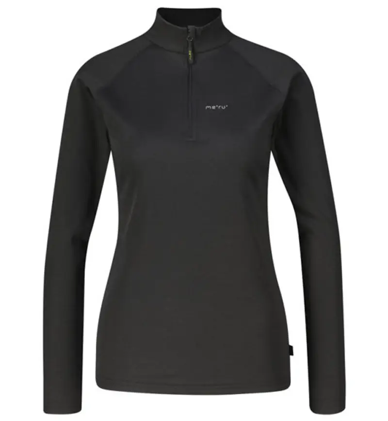 Lutak LS Hz W - maglia manica lunga - donna Black