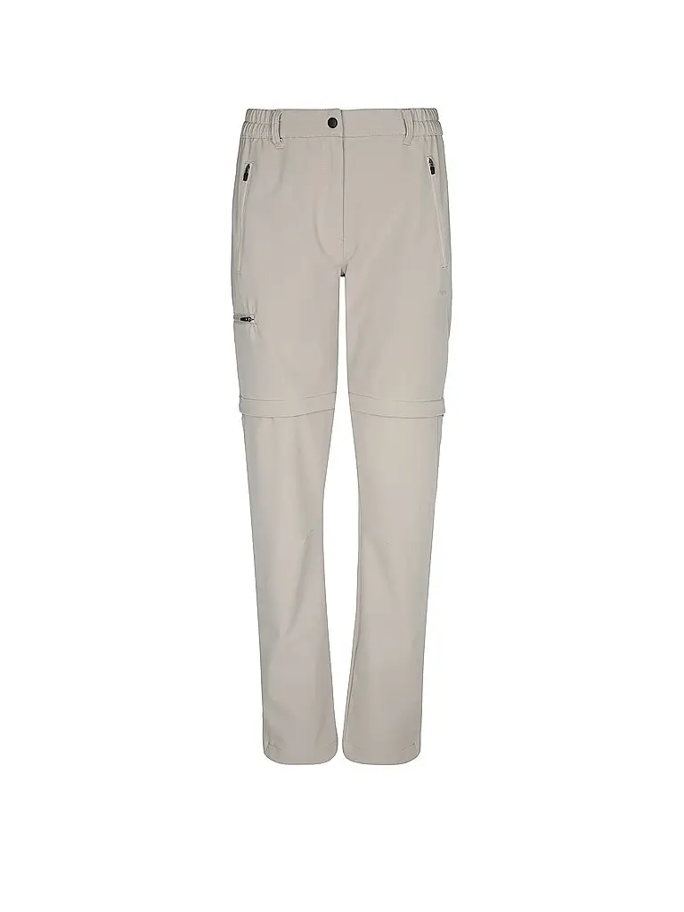 Pantaloni da trekking convertibili da donna CLAMART crema | 34