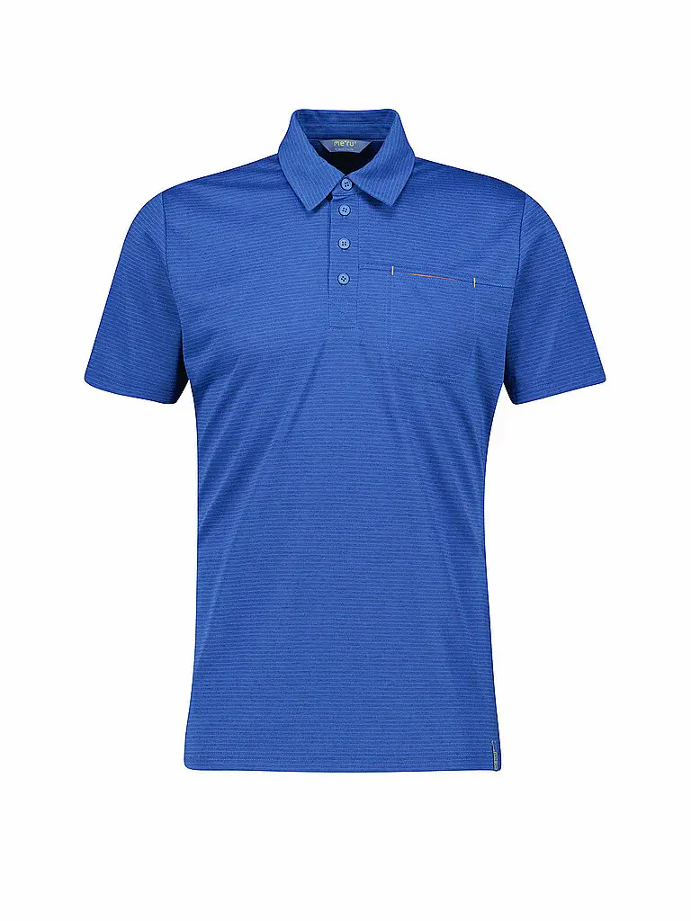 Polo funzionale da uomo Rundu blu | S
