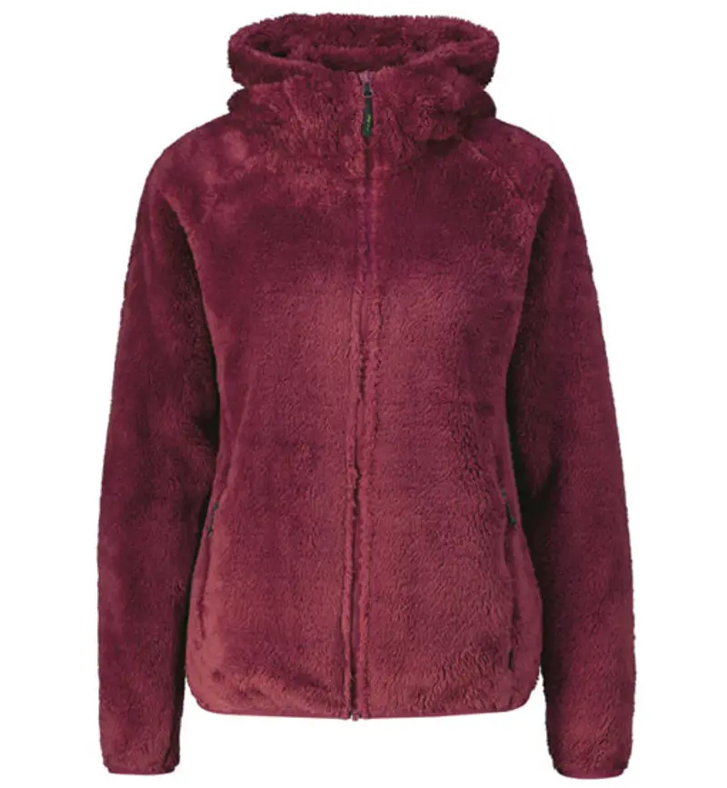 Roxburgh Furry W - felpa in pile - donna Bordeaux
