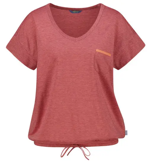 Meru T-shirt Donna Rosso 2486339