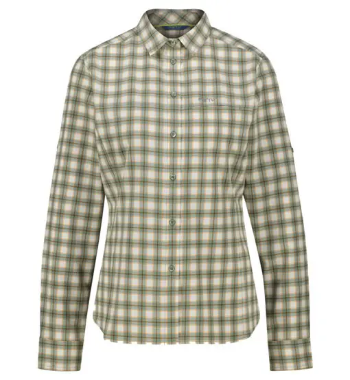 Sauda W - camicia maniche lunghe - donna Green
