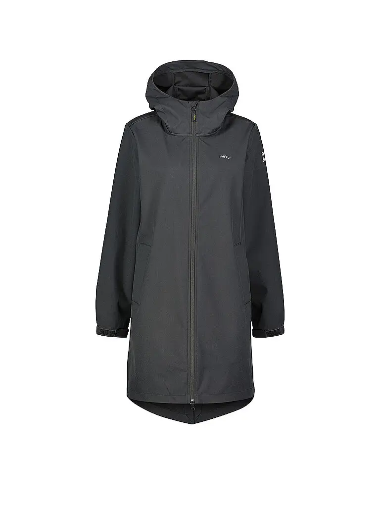 Softshellparka da donna Nancy Hoodie nero | 36